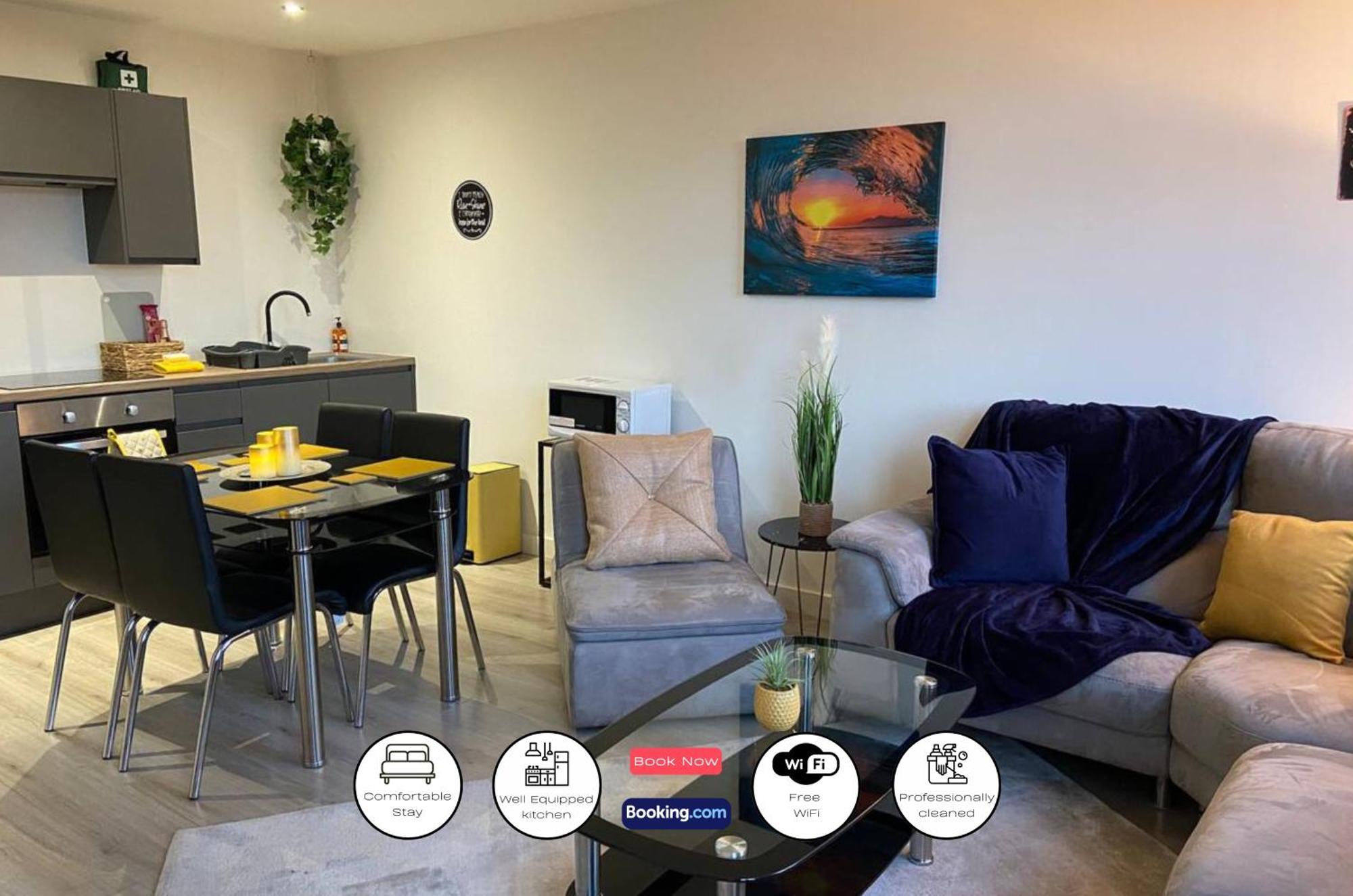 Centrally Located Cosy 2 Bed Duplex City Apartment By Green Haven Escapes In Bradford Bradford  Exterior foto